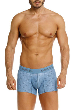 Mundo Unico Men's Underwear 26020100111 Lenoso Trunks Color 46-Blue thumbnail 2