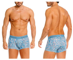 Mundo Unico Men's Underwear 26020100112 Lignina Trunks Color 46-Blue thumbnail 1