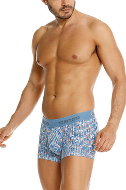 Mundo Unico Men's Underwear 26020100112 Lignina Trunks Color 46-Blue thumbnail 4