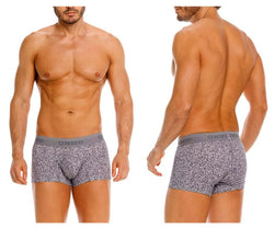 Mundo Unico Men's Underwear 26020100114 Suede Trunks Color 59-Gray thumbnail 1