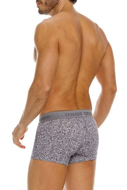 Mundo Unico Men's Underwear 26020100114 Suede Trunks Color 59-Gray thumbnail 3
