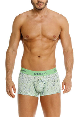 Mundo Unico Men's Underwear 26020100115 Hunos Trunks Color 43-Green thumbnail 2