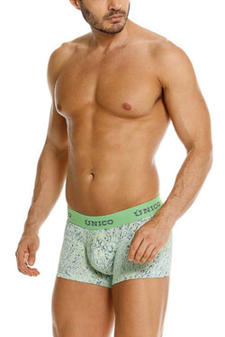 Mundo Unico Men's Underwear 26020100115 Hunos Trunks Color 43-Green thumbnail 4