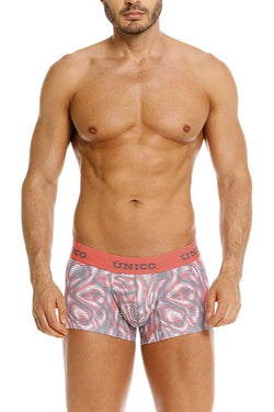 Mundo Unico Men's Underwear 26020100116 Acanalado Trunks Color 22-Pink thumbnail 2