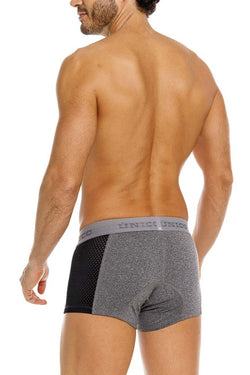 Mundo Unico Men's Underwear 26020100121 Brio Trunks Color 59-Gray thumbnail 3