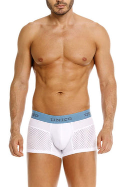 Mundo Unico Men's Underwear 26020100122 Sedoso Trunks Color 00-White thumbnail 2