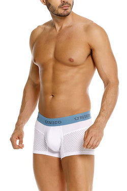 Mundo Unico Men's Underwear 26020100122 Sedoso Trunks Color 00-White thumbnail 4
