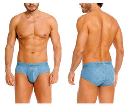 Mundo Unico Men's Underwear 26020101111 Lenoso Briefs Color 46-Blue thumbnail 1