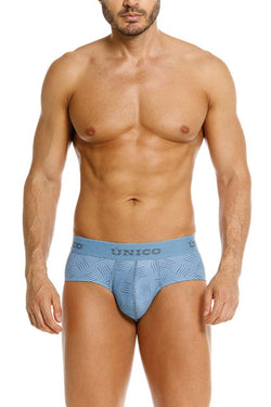 Mundo Unico Men's Underwear 26020101111 Lenoso Briefs Color 46-Blue thumbnail 2