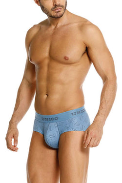 Mundo Unico Men's Underwear 26020101111 Lenoso Briefs Color 46-Blue thumbnail 4