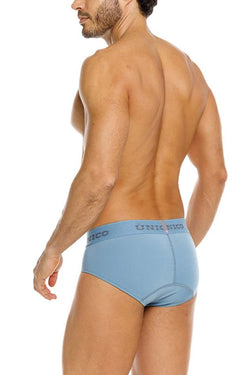 Mundo Unico Men's Underwear 26020101118 Ventisca Briefs Color 46-Blue thumbnail 3
