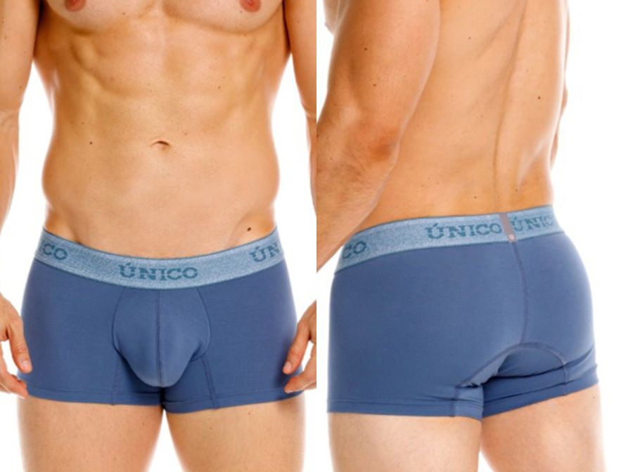 Mundo Unico Men's Underwear 26040100117 Classic Trunks - Premium Men's Everyday Essential Color 46-Teal