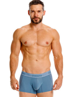 Mundo Unico Men's Underwear 26040100127 Classic Trunks Color 46-Blue - Premium Athletic Comfort thumbnail 2