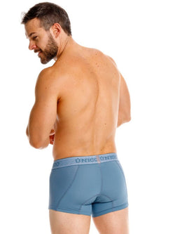 Mundo Unico Men's Underwear 26040100127 Classic Trunks Color 46-Blue - Premium Athletic Comfort thumbnail 3