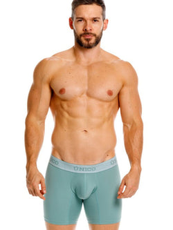 Mundo Unico Men's Underwear 26040100221 Ceramic Boxer Briefs Color 43-Green thumbnail 2