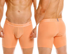 Mundo Unico Men's Underwear 26040100222 Classic Boxer Briefs in Apricot - Essential Comfort Color 40-Apricot thumbnail 1