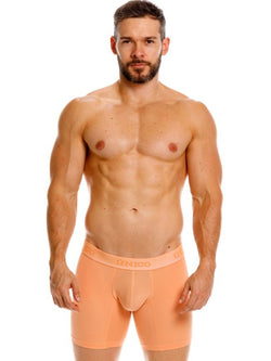 Mundo Unico Men's Underwear 26040100222 Classic Boxer Briefs in Apricot - Essential Comfort Color 40-Apricot thumbnail 2