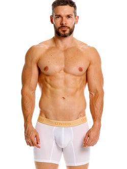 Mundo Unico Men's Underwear 26040100225 Amber Boxer Briefs Color 00-White: Premium Comfort thumbnail 2