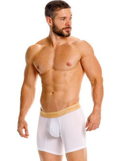 Mundo Unico Men's Underwear 26040100225 Amber Boxer Briefs Color 00-White: Premium Comfort thumbnail 4