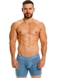 Mundo Unico Men's Underwear 26040100227 Classic Boxer Briefs Color 46-Blue - Premium Comfort and Fit thumbnail 2