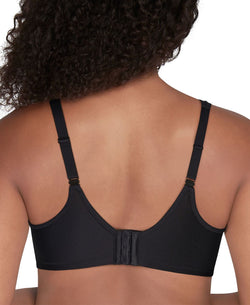 Vanity Fair Full-figure Wireless Sports Bra 71500 Midnight Black/Feather Grey thumbnail 4