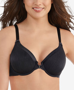 Vanity Fair Illumination Front Close Full Coverage Underwire Bra 75339 Midnight Black thumbnail 2