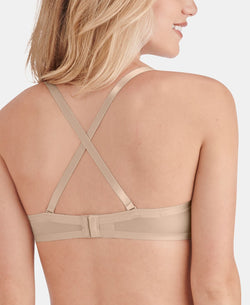 Vanity Fair Nearly Invisible™ Full Coverage Strapless Underwire Bra 74202 Damask Neutral thumbnail 4