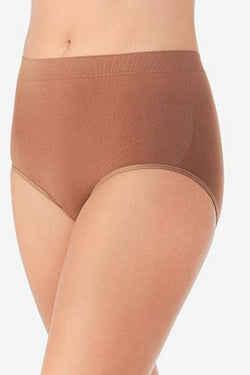 Vanity Fair Seamless Smoothing Comfort Brief Underwear 13264 Also Available In Extended Sizes More Coffee thumbnail 1