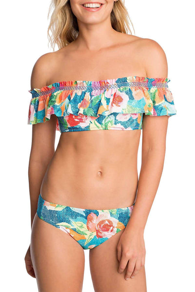 Vera Bradley Layla Off the Shoulder Bikini Top in Multicolor