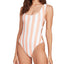 Volcom Juniors' Coco Printed One-piece Swimsuit Guava