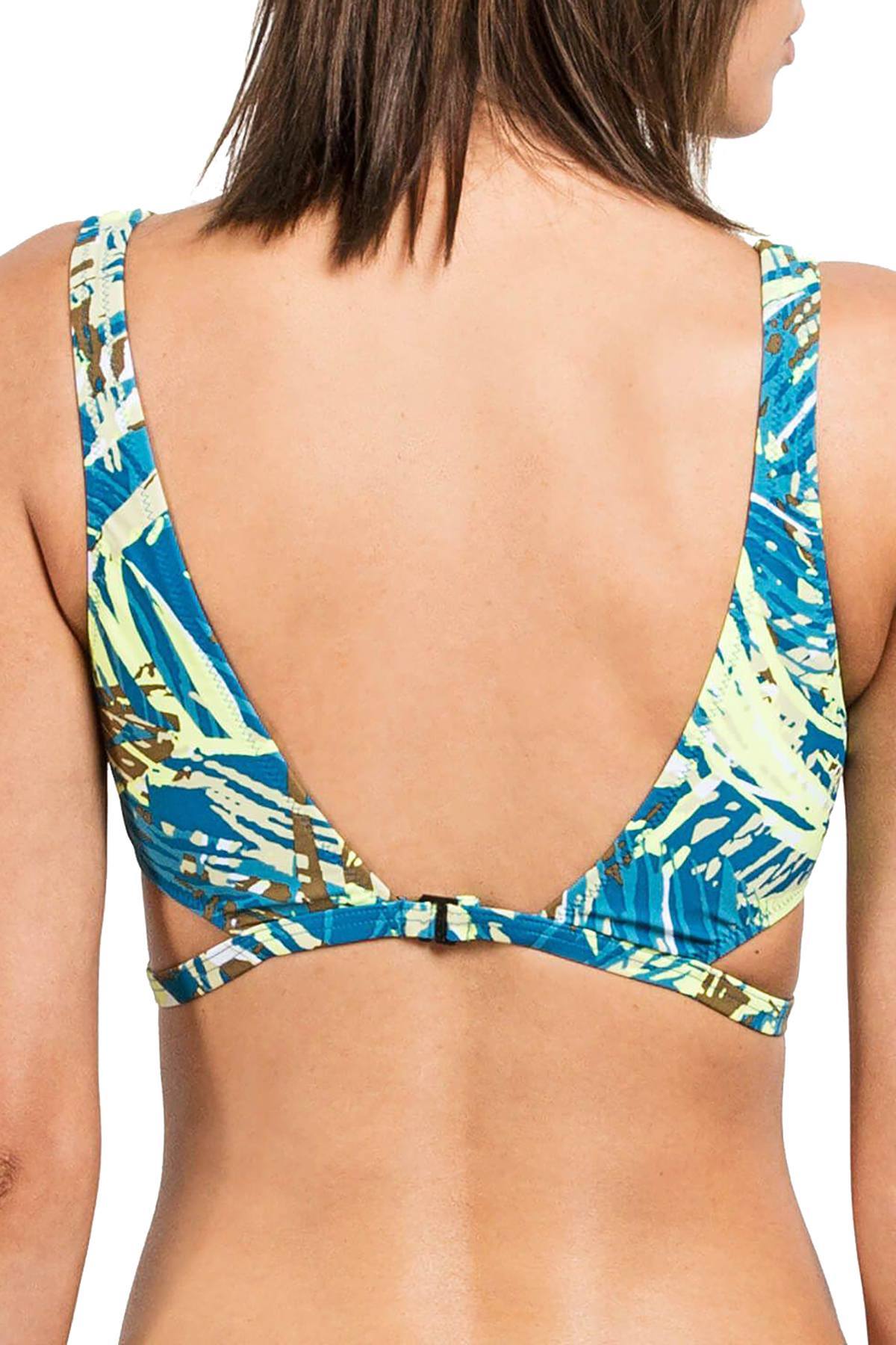 Volcom Ocean Lend A Palm Crop Bikini Top