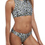 Volcom Seeing Spots High Leg Bikini Bottom in Black