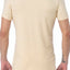 WOOD Straw Yellow Crew Neck Undershirt