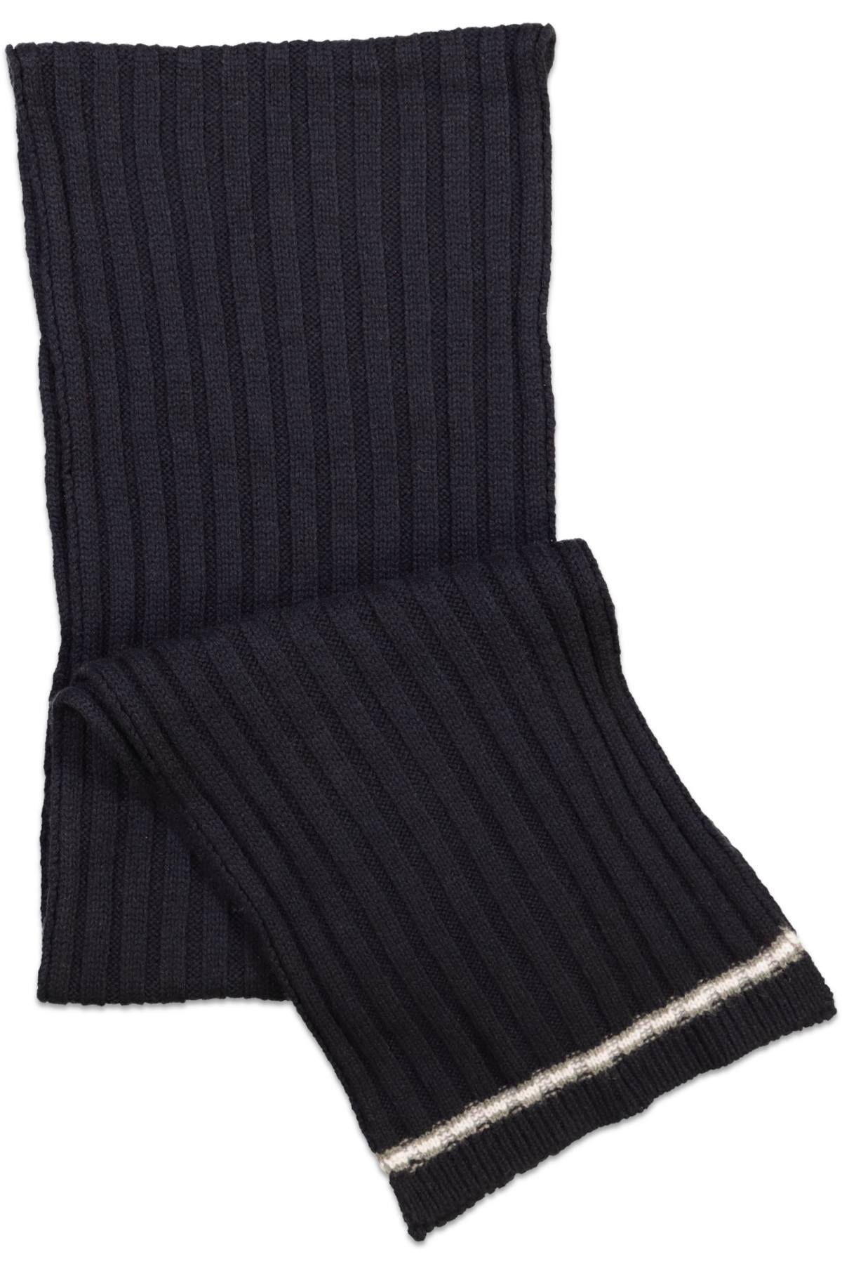 WW LLC-IL BORGO SNC DI FREDDUCCI NVYG MENS KNIT SCARVES NAVY