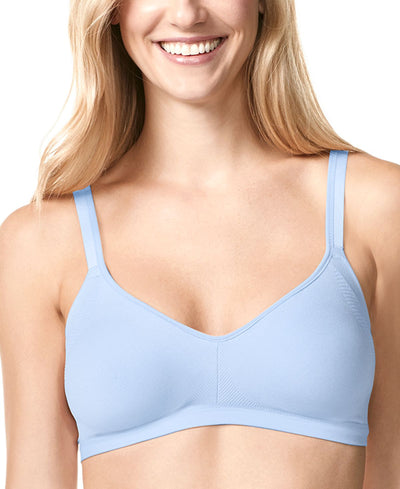 Warner's Easy Does It No Bulge Bralette Rm3911a Inspired Blue