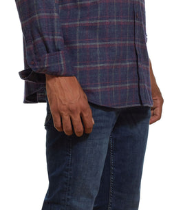 Weatherproof Vintage Antique Plaid Flannel Shirt Beet Red thumbnail 2