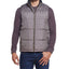 Weatherproof Vintage Plaid Check Puffer Vest Burg Khaki
