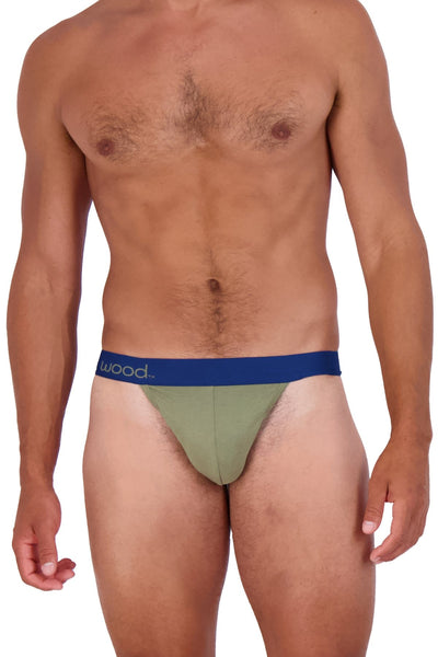 Wood Olive Super Soft Thong