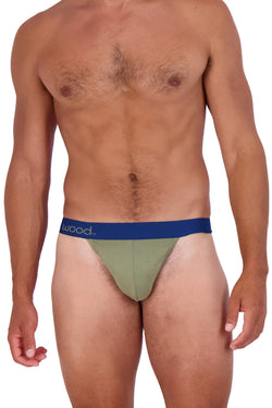 Wood Olive Super Soft Thong thumbnail 1