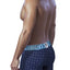XTREMEN Navy/Azul Printed Boxer Brief