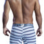 XTREMEN White Open-Fly Microber Boxer Brief