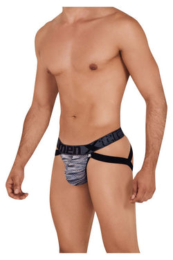 Xtremen Black 91099 Microfiber Mesh Jockstrap thumbnail 3