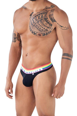 Xtremen Black 91106 Pride Thongs thumbnail 3