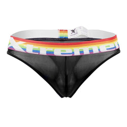 Xtremen Black 91106 Pride Thongs thumbnail 4