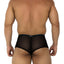 Xtremen Black 91188 Tulle Mesh Trunks