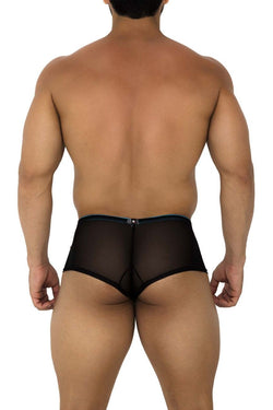 Xtremen Black 91188 Tulle Mesh Trunks thumbnail 2