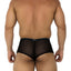 Xtremen Black 91188 Tulle Mesh Trunks