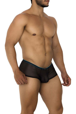 Xtremen Black 91188 Tulle Mesh Trunks thumbnail 3