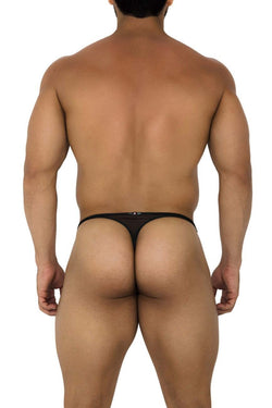 Xtremen Black 91189 Tulle Mesh Thong thumbnail 2