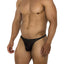 Xtremen Black 91189 Tulle Mesh Thong